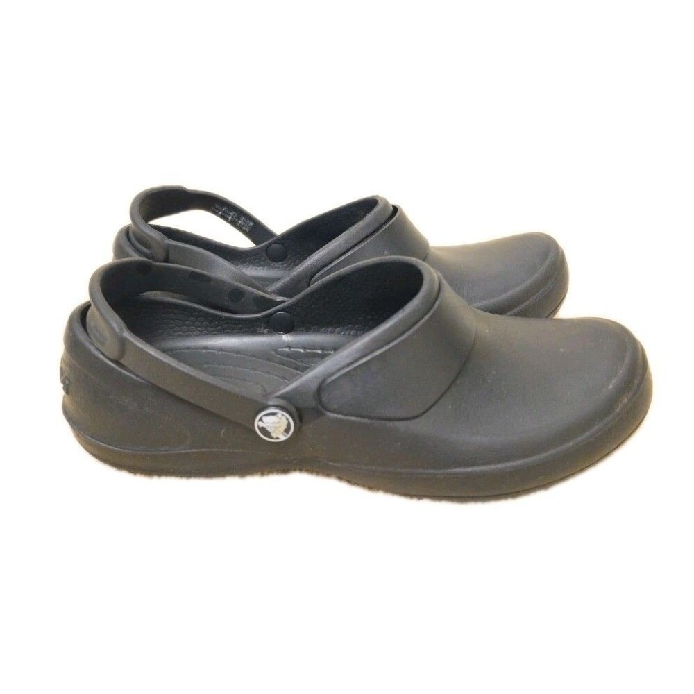 Crocs Women's Black Mercy Work Clog- Closed Toe & Heel- Size 7